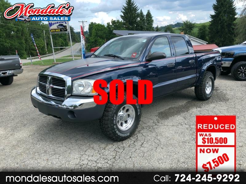 Used 2005 Dodge Dakota SLT Quad Cab 4WD for Sale in New Salem PA 15468