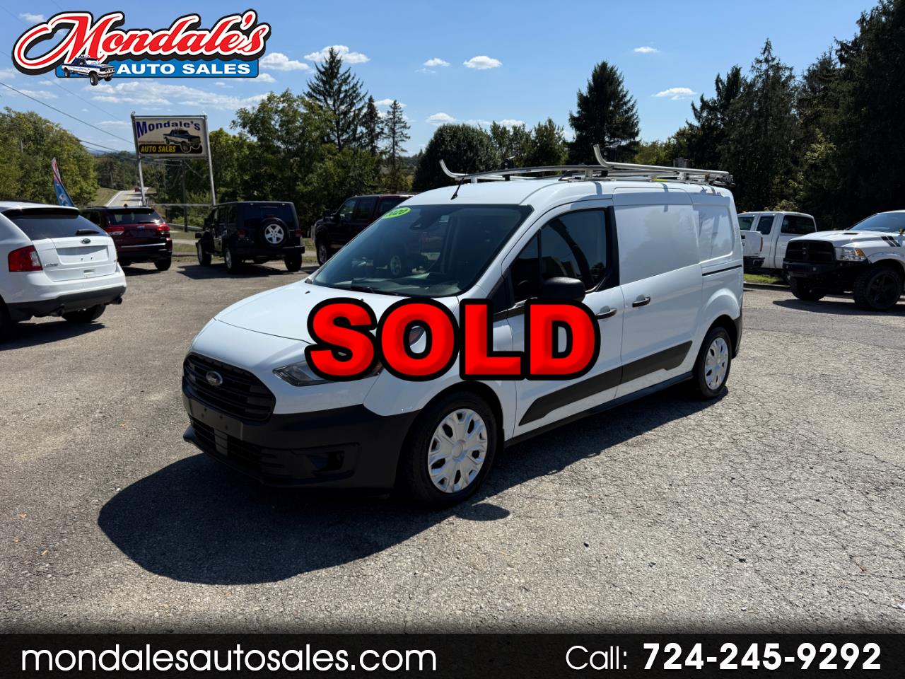 2020 Ford Transit Connect Cargo Van XL LWB w/Rear 180 Degree Door