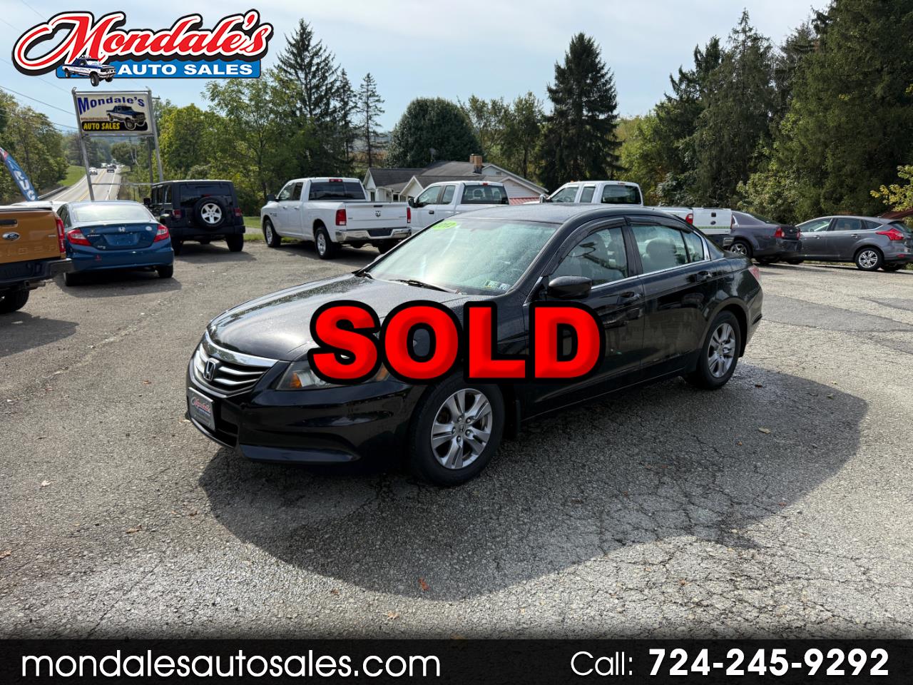 2012 Honda Accord SE Sedan AT