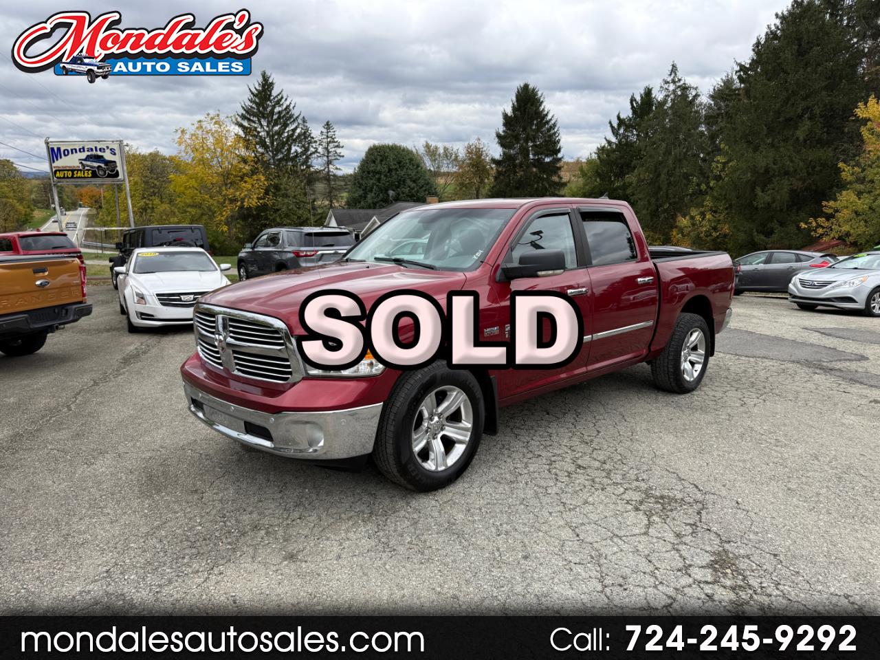 RAM 1500 SLT Crew Cab SWB 4WD 2014