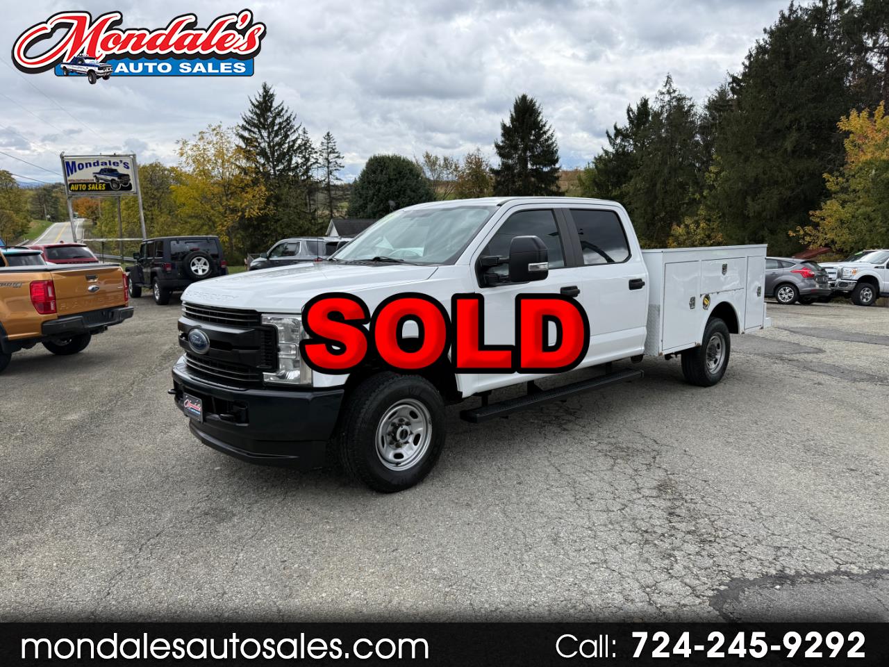 2019 Ford F-250 SD XL Crew Cab Long Bed 4WD