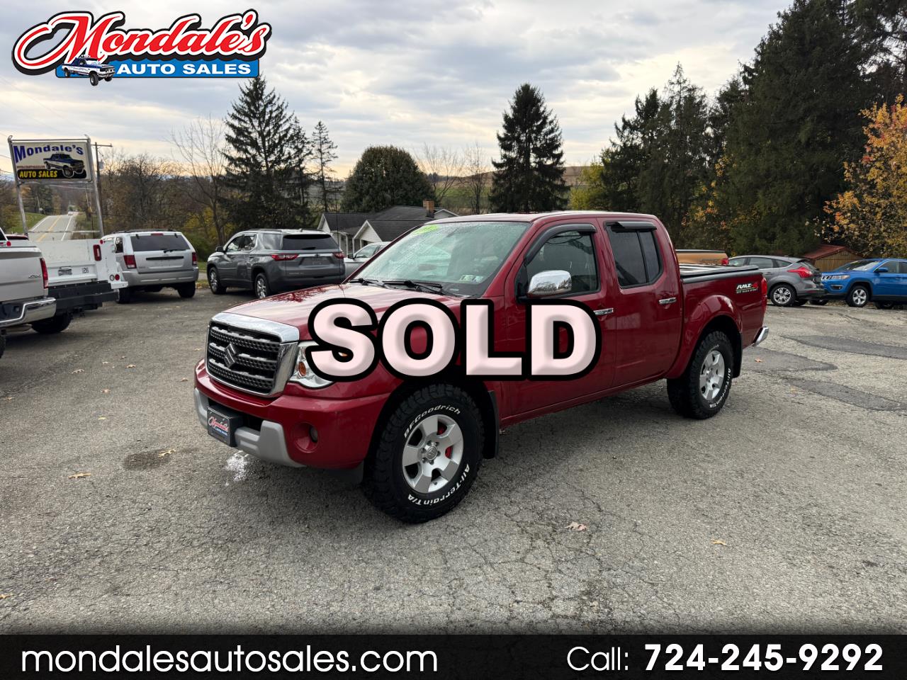 Suzuki Equator RMZ Crew Cab 4WD 2012