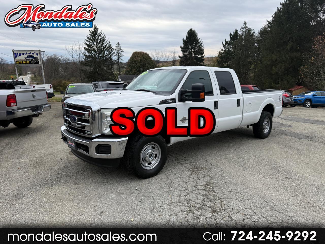 2016 Ford F-250 SD XL Crew Cab 4WD
