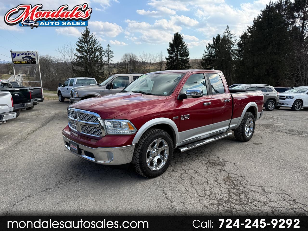 RAM 1500 Laramie Quad Cab 4WD 2013