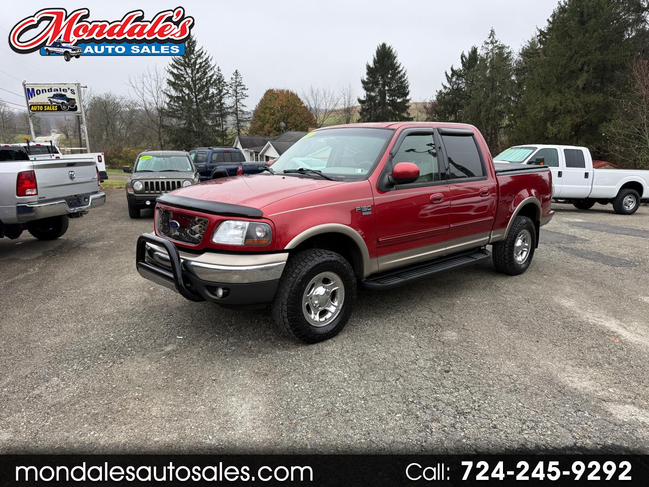 2002 Ford F-150 Lariat SuperCrew Short Bed 4WD