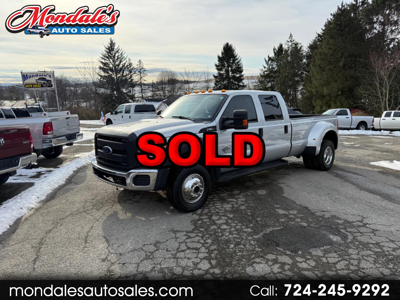 2015 Ford F-350 SD XL Crew Cab Long Bed DRW 4WD