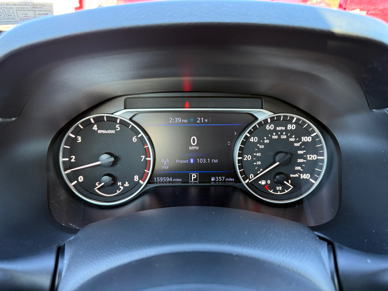 Nissan Altima 2.5 SV AWD 2019