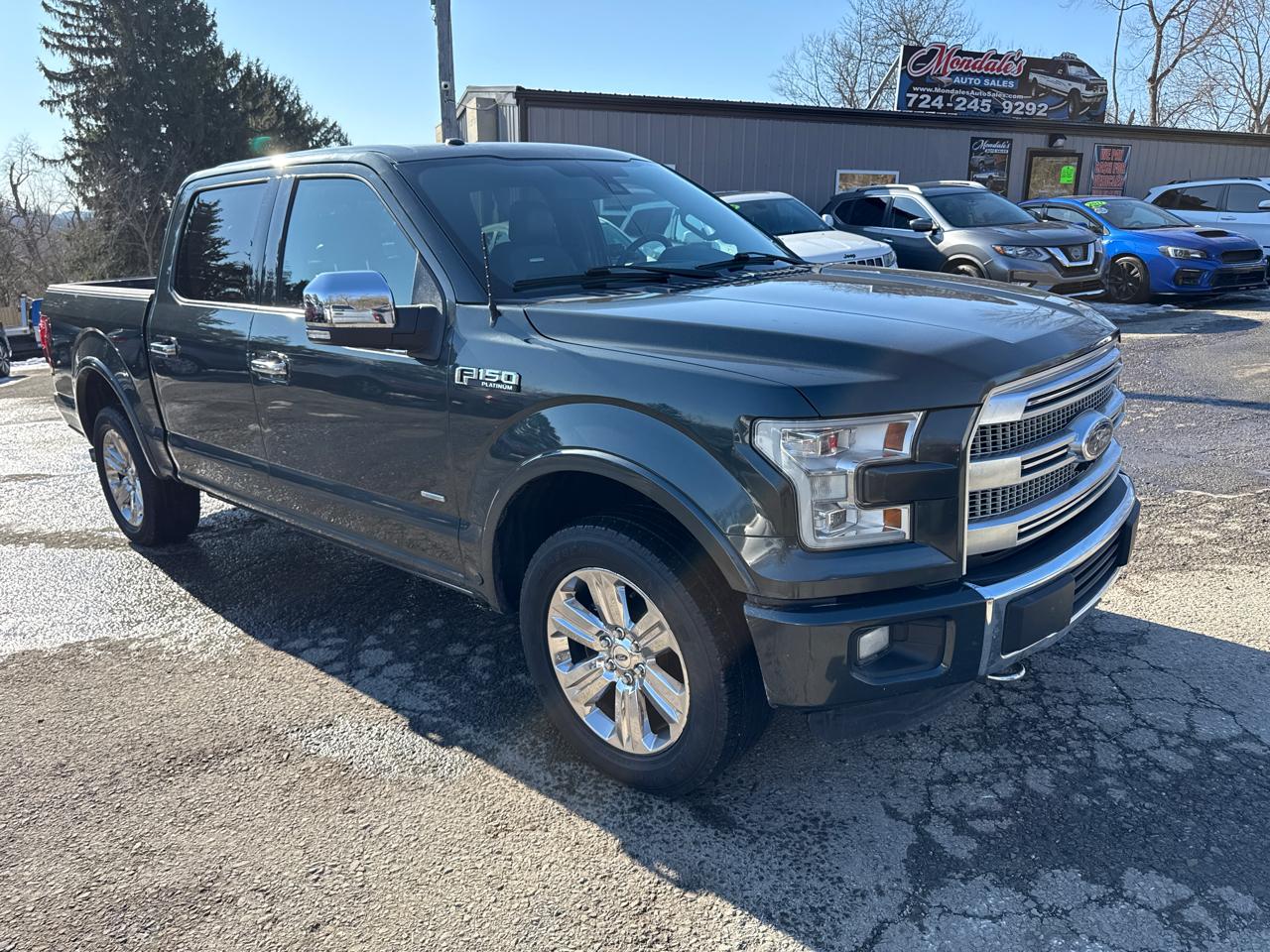 Ford F-150 Platinum SuperCrew 5.5-ft. Bed 4WD 2015