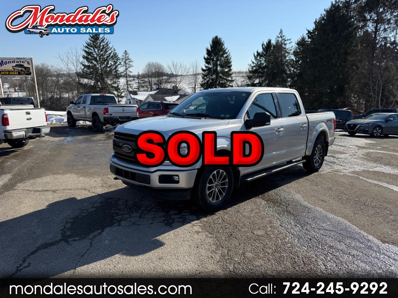 2018 Ford F-150 XLT SuperCrew 5.5-ft. Bed 4WD