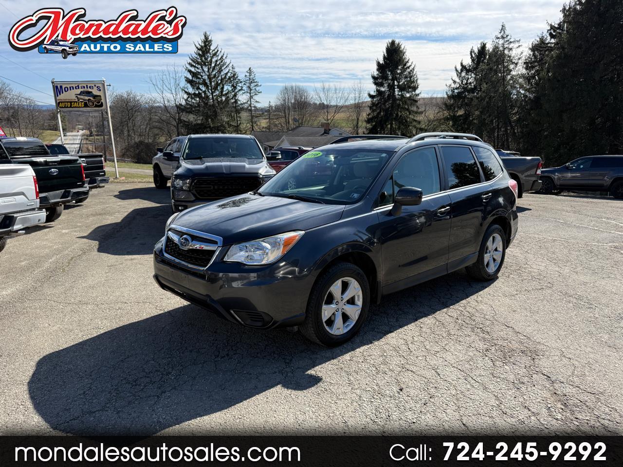 Subaru Forester 2.5i Premium PZEV CVT 2016