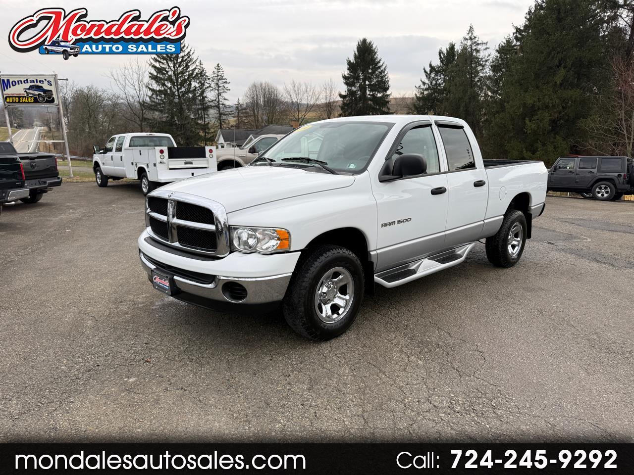 2004 Dodge Ram 1500 SLT Quad Cab 4WD