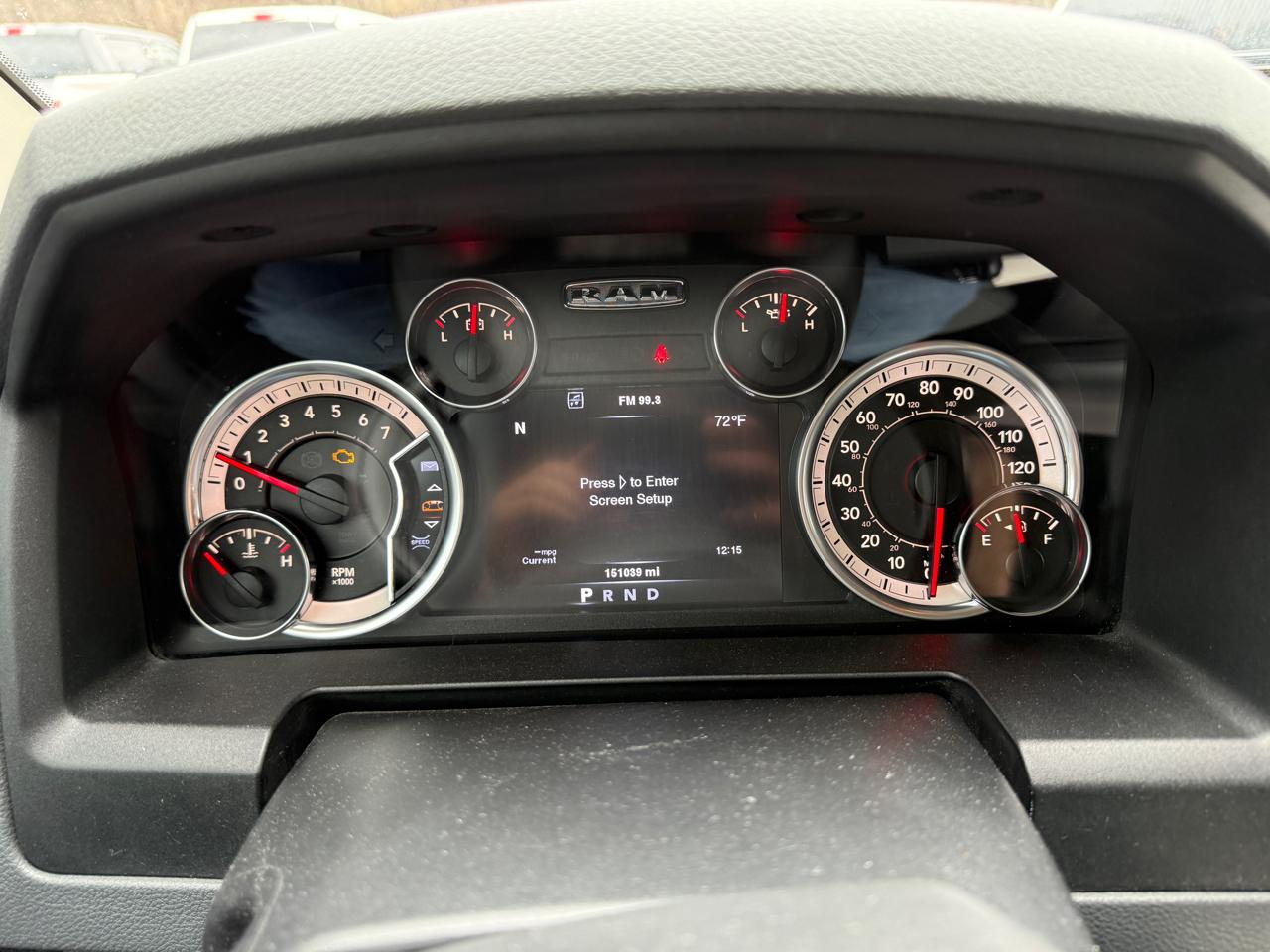 RAM 1500 SLT Crew Cab SWB 4WD 2014