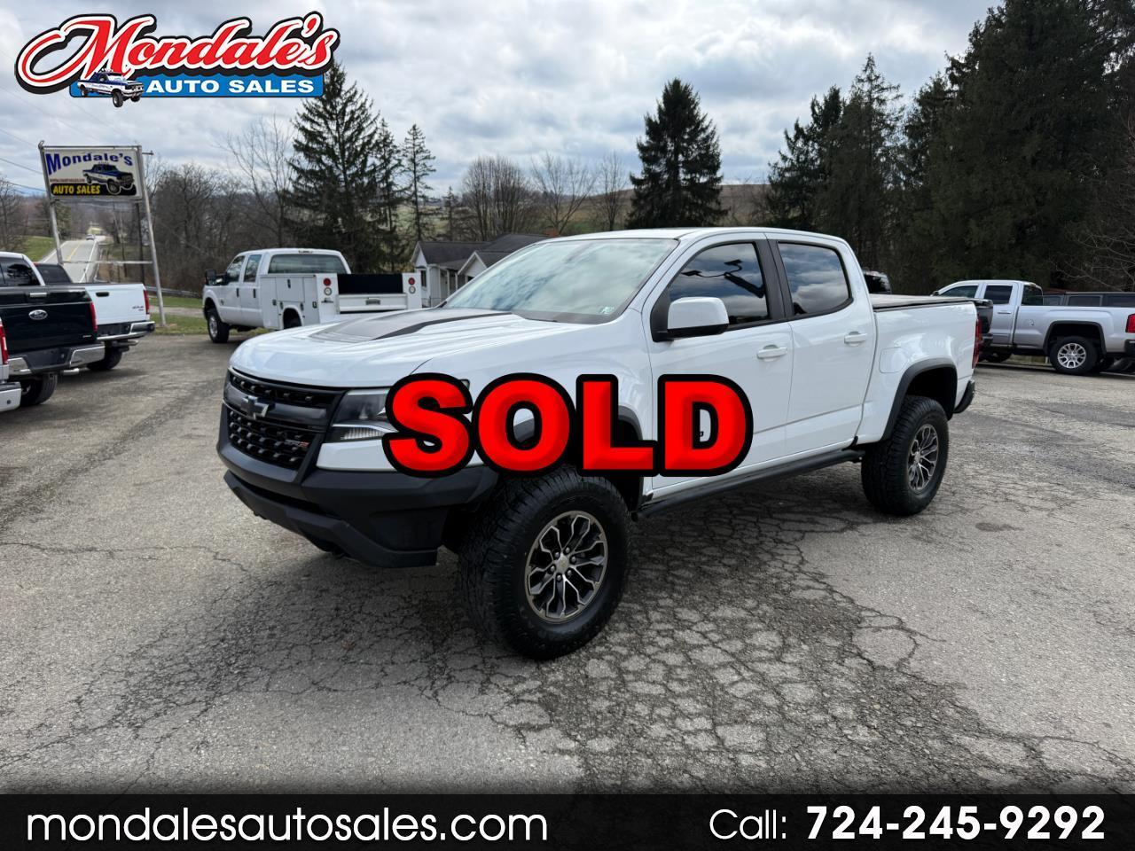 2018 Chevrolet Colorado ZR2 Crew Cab 4WD Short Box