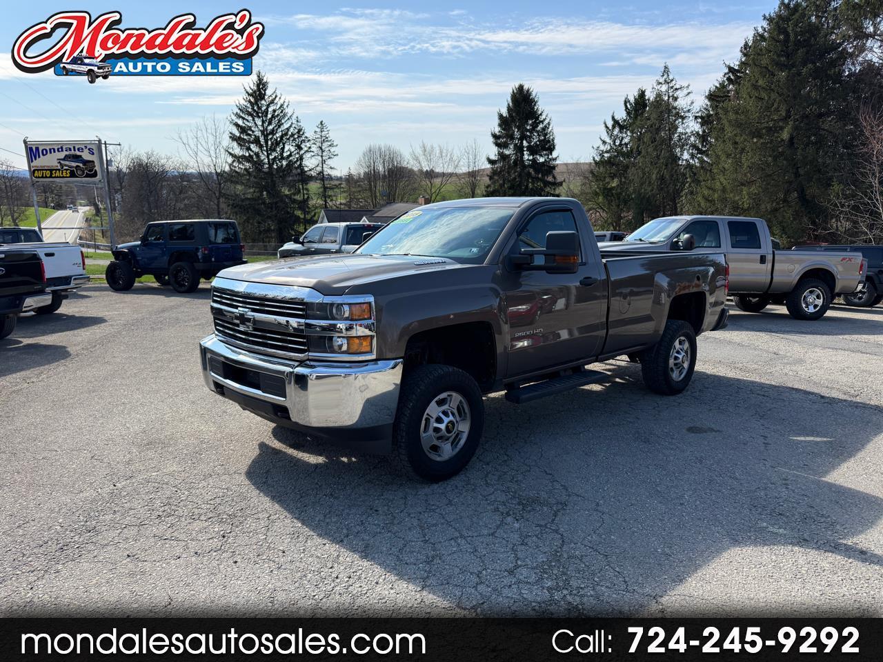 Chevrolet Silverado 2500HD Work Truck Long Box 4WD 2015