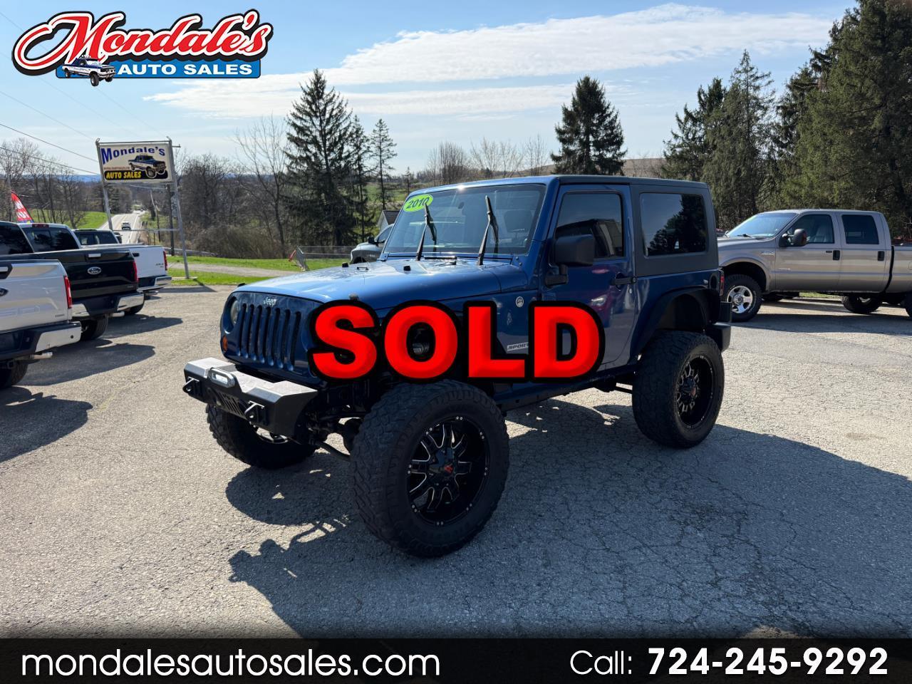 Jeep Wrangler Sport 4WD 2010