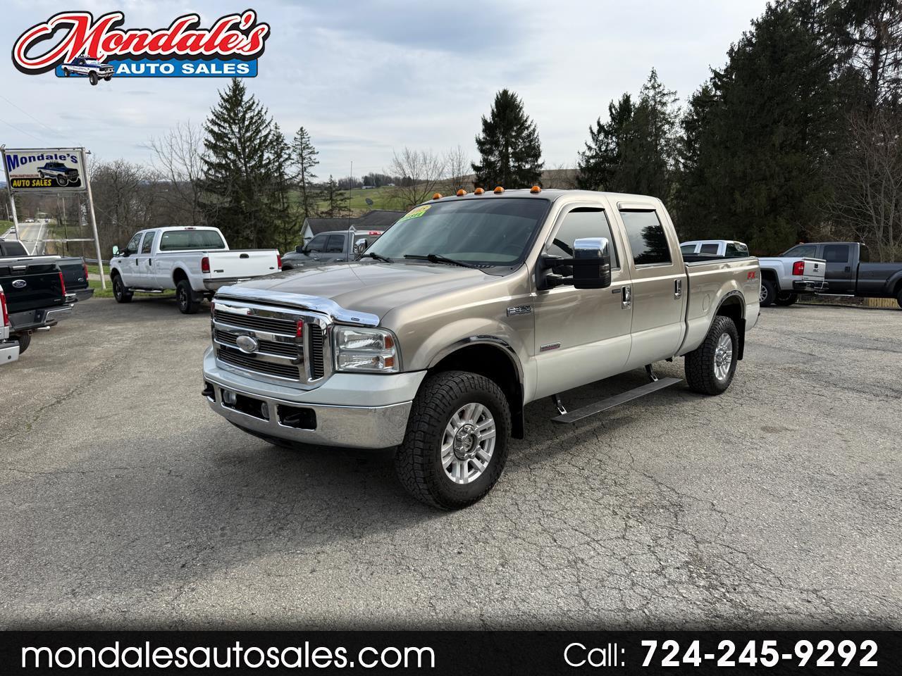 Ford F-250 SD Lariat Crew Cab 4WD 2005