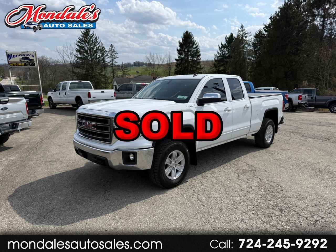 2014 GMC Sierra 1500 SLE Ext. Cab 4WD