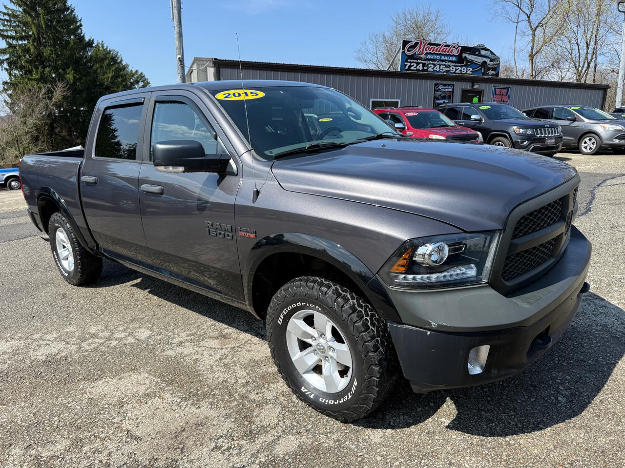 RAM 1500 Outdoorsman 4x4 Crew Cab 5'7" Box 2015
