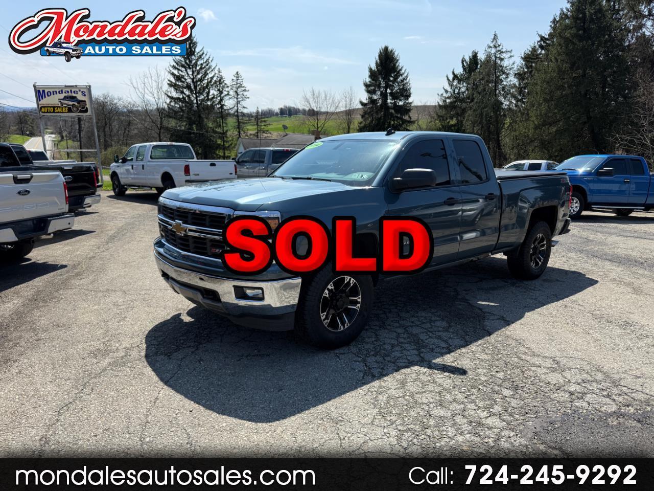 2014 Chevrolet Silverado 1500 1LT Double Cab 4WD