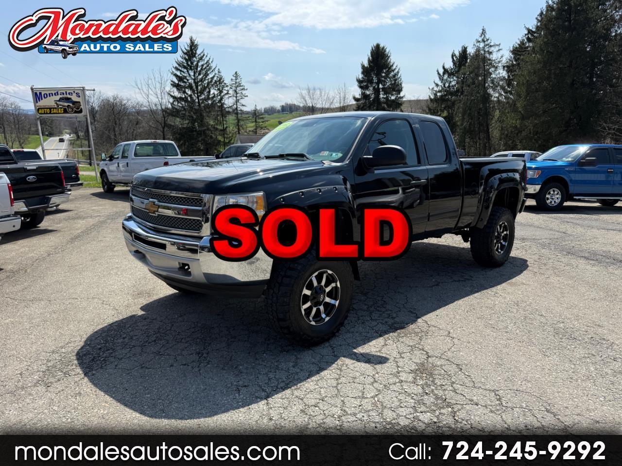 2012 Chevrolet Silverado 1500 LT Ext. Cab Long Box 4WD