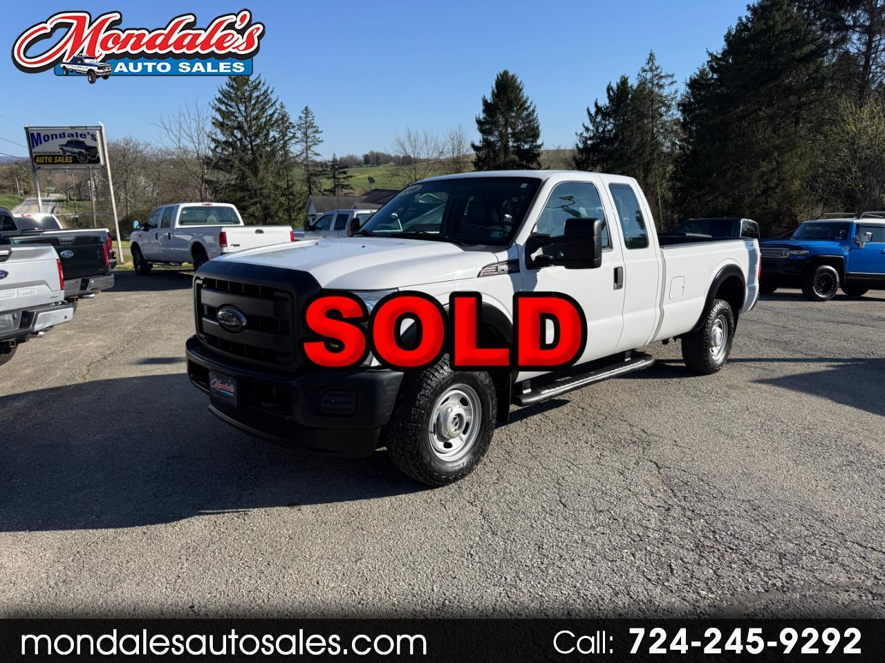 Ford F-250 SD XL SuperCab Long Bed 4WD 2016