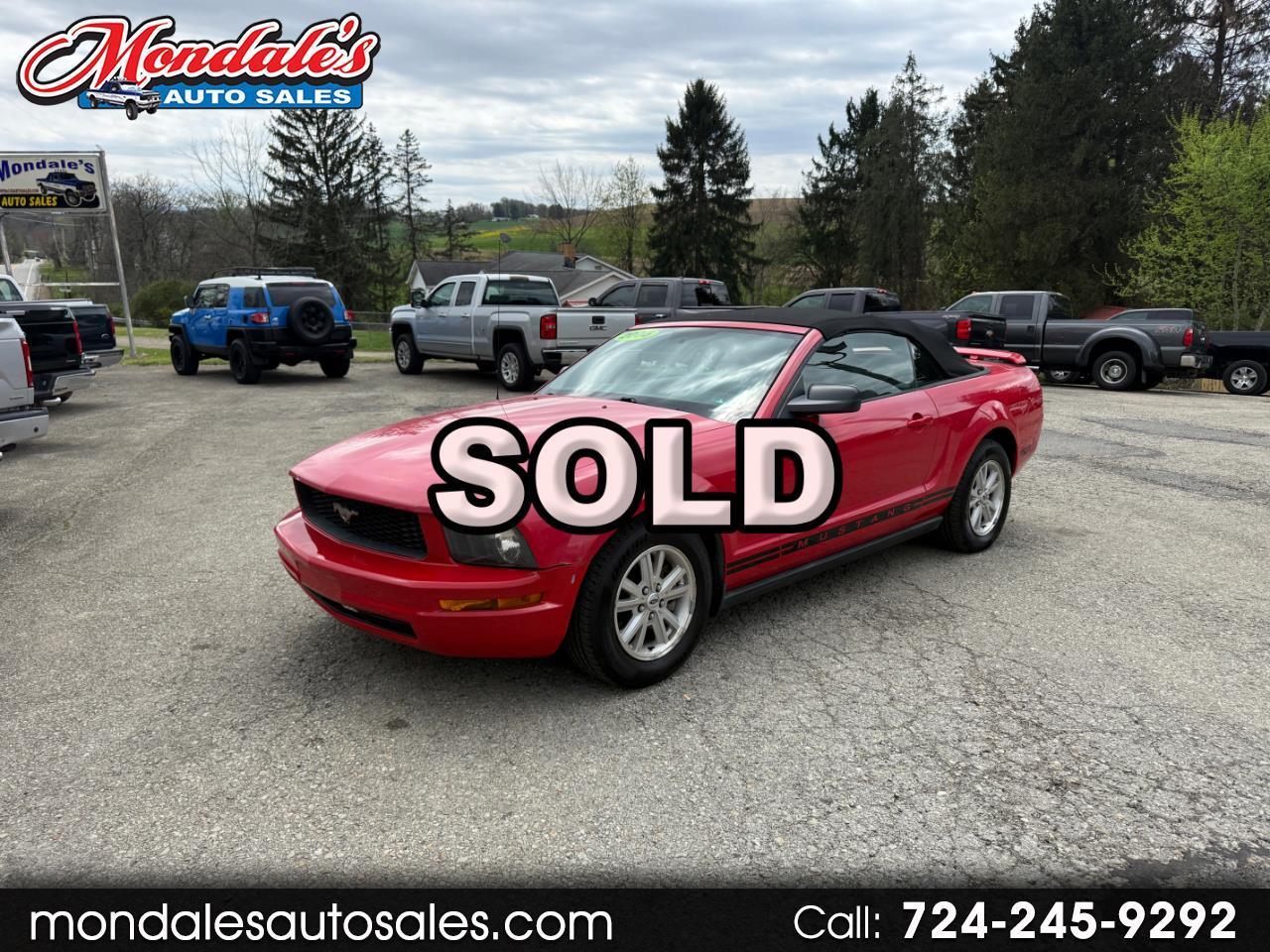 2006 Ford Mustang V6 Deluxe Convertible