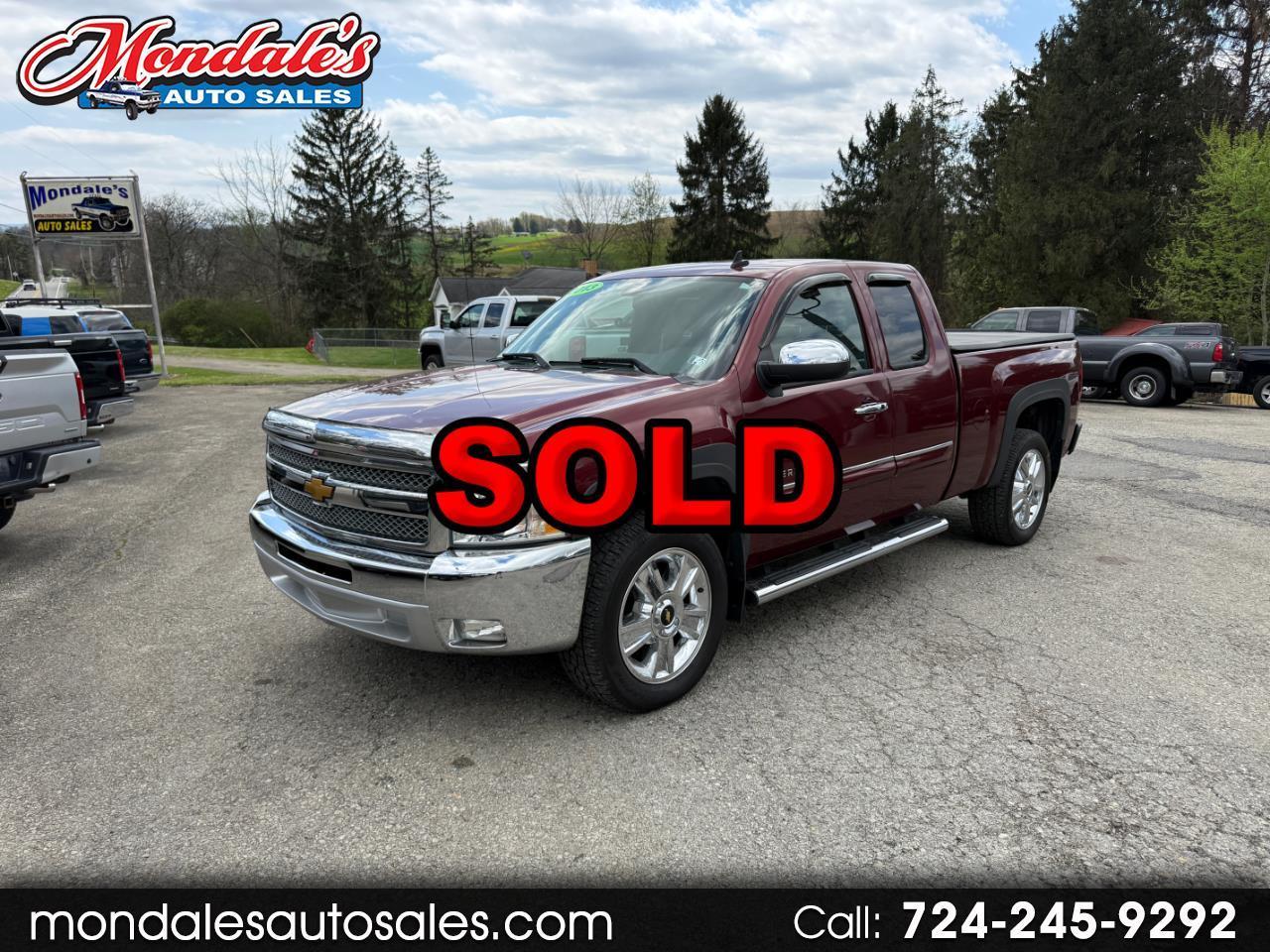 2013 Chevrolet Silverado 1500 LT Ext. Cab Long Box 4WD