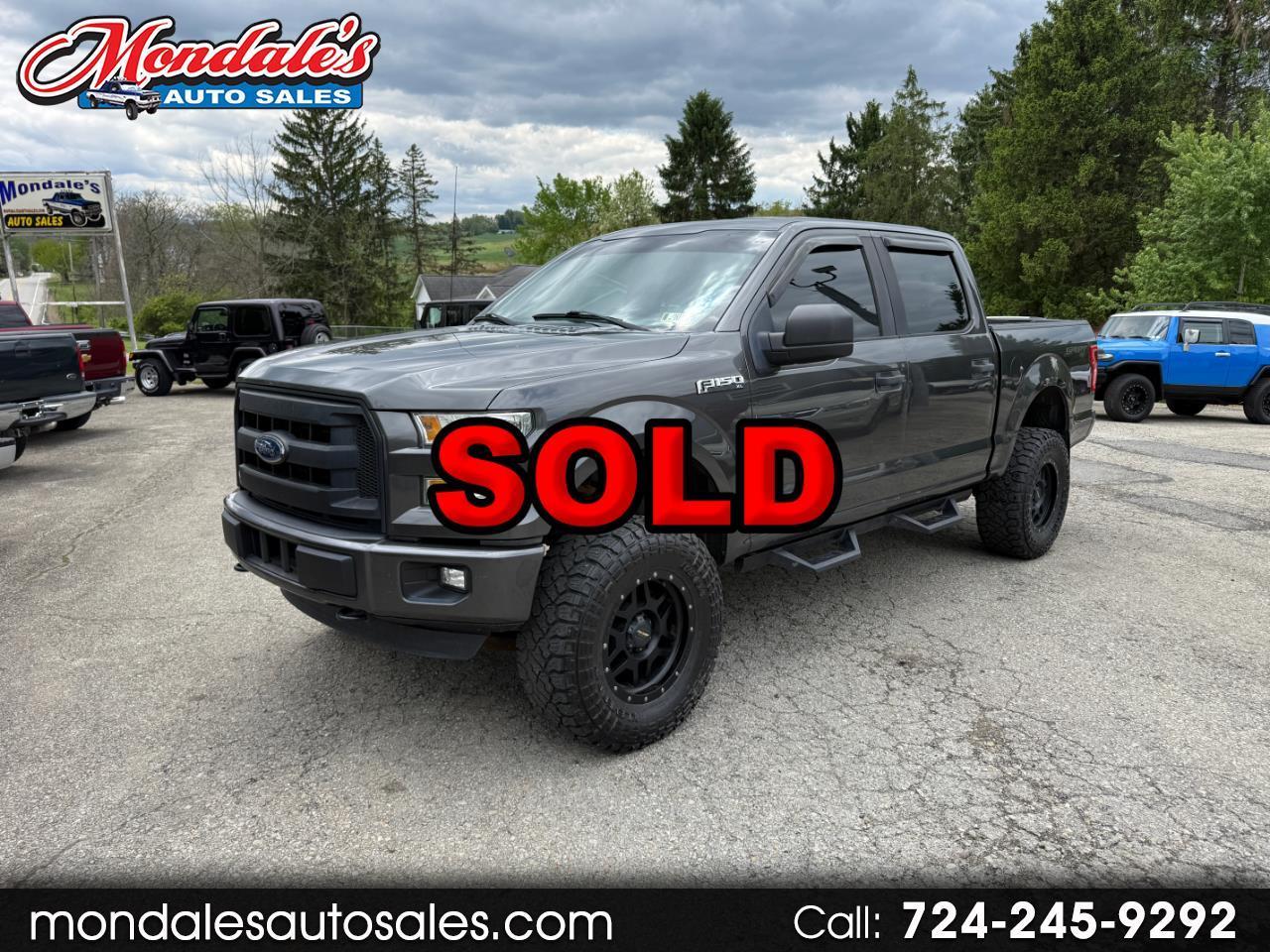 2016 Ford F-150 XL SuperCrew 5.5-ft. Bed 4WD
