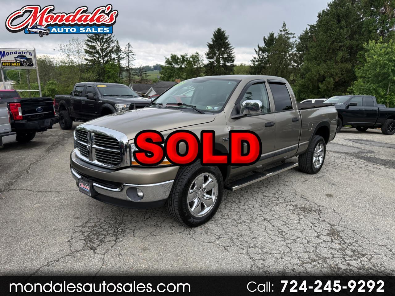 2006 Dodge Ram 1500 SLT Quad Cab 4WD