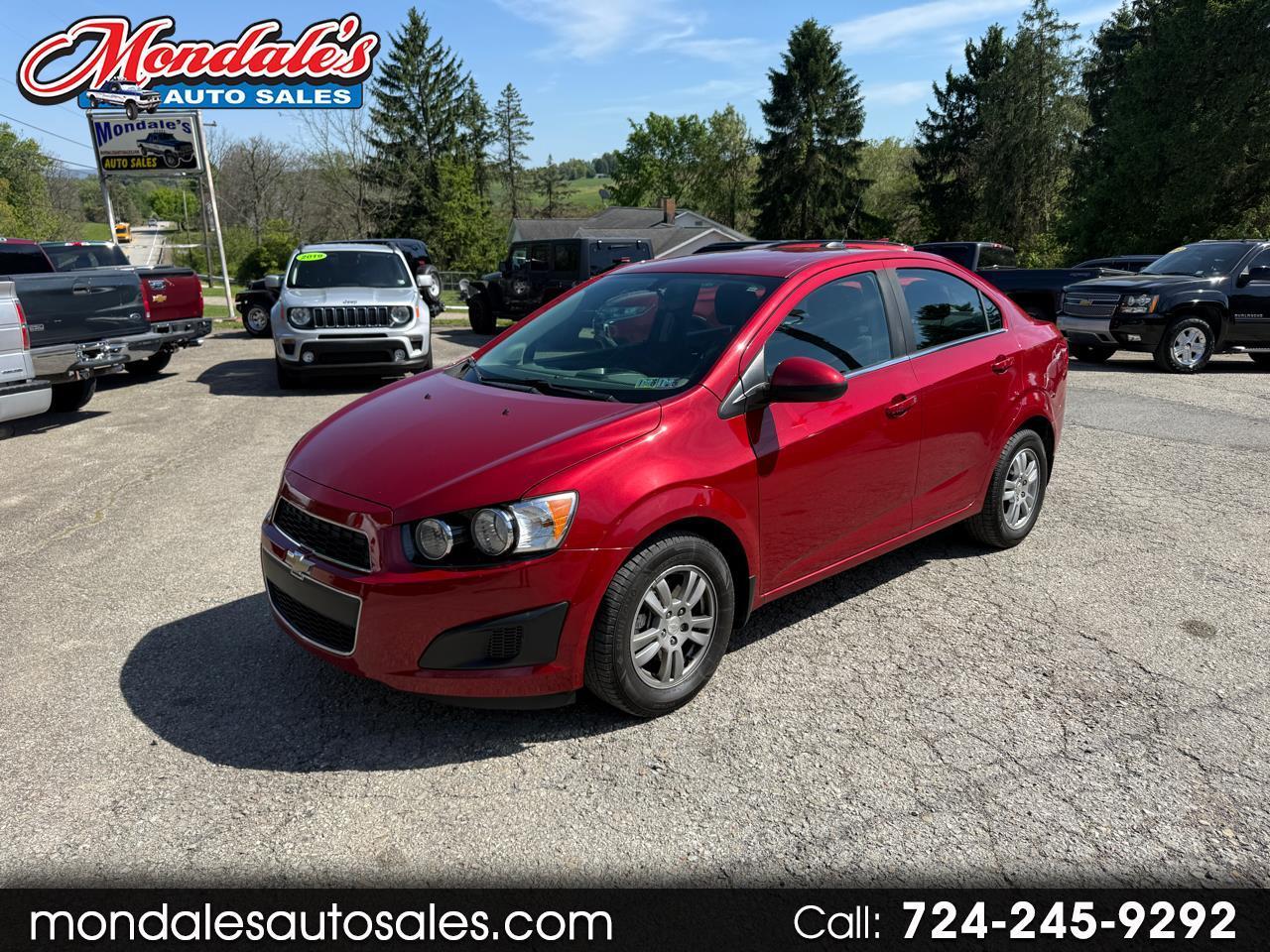 Chevrolet Sonic LT Manual Sedan 2015