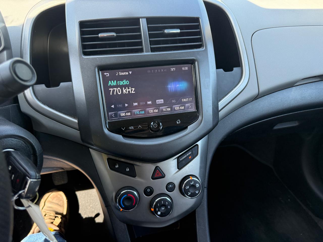 Chevrolet Sonic LT Manual Sedan 2015