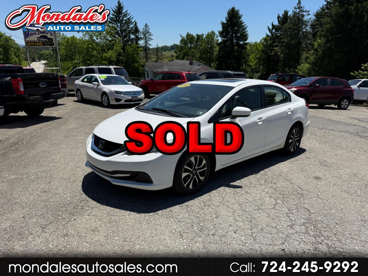 2014 Honda Civic EX Sedan CVT