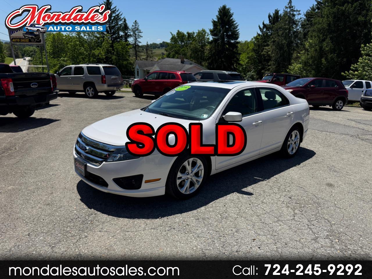 2012 Ford Fusion SE