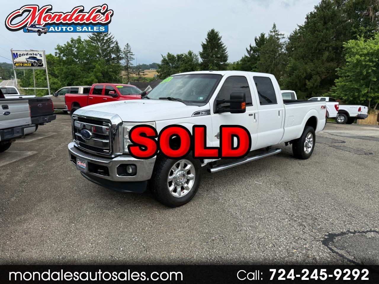 2013 Ford F-350 SD Lariat Crew Cab Long Bed 4WD
