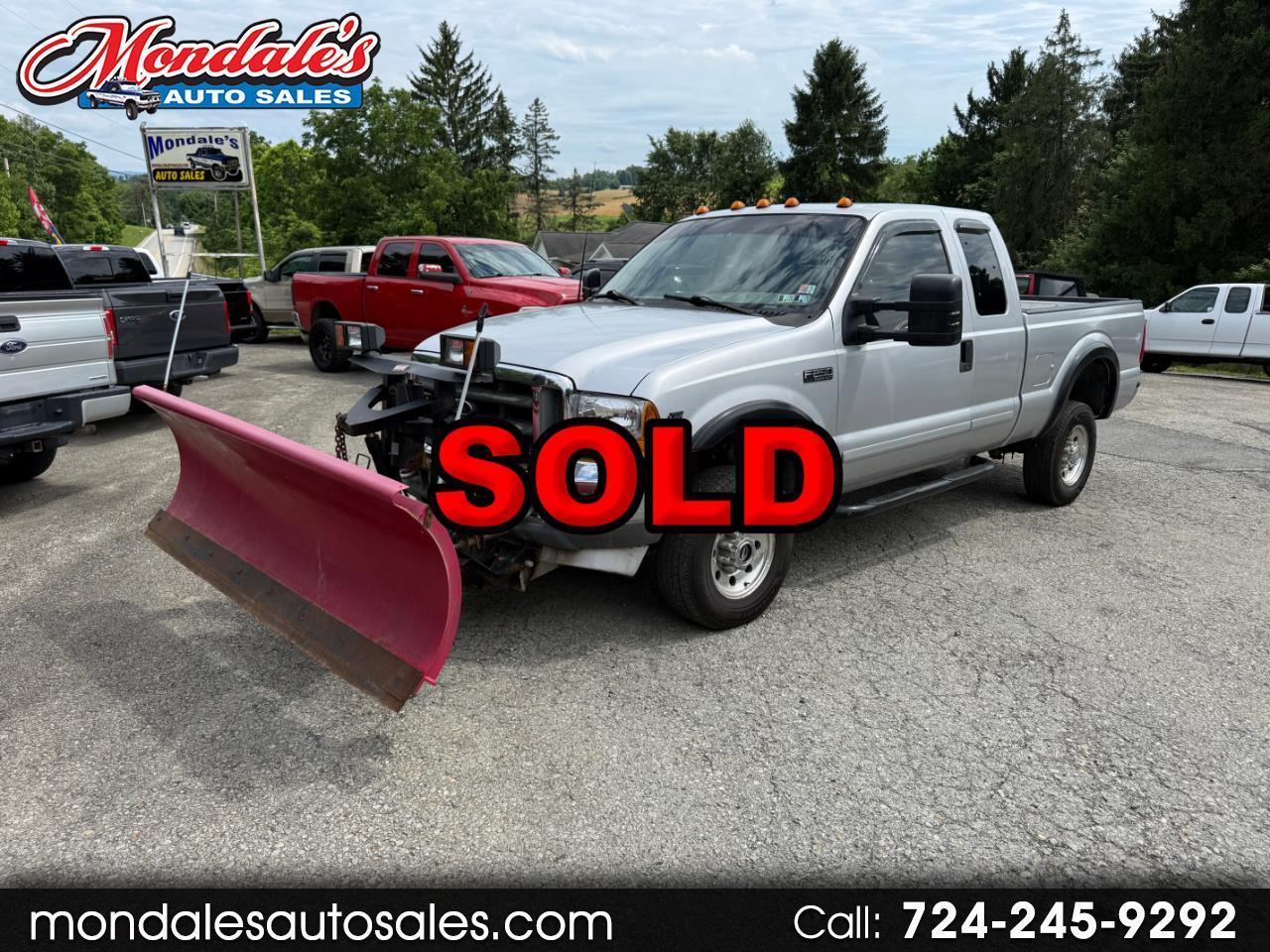 2001 Ford F-250 SD XLT SuperCab Short Bed 4WD