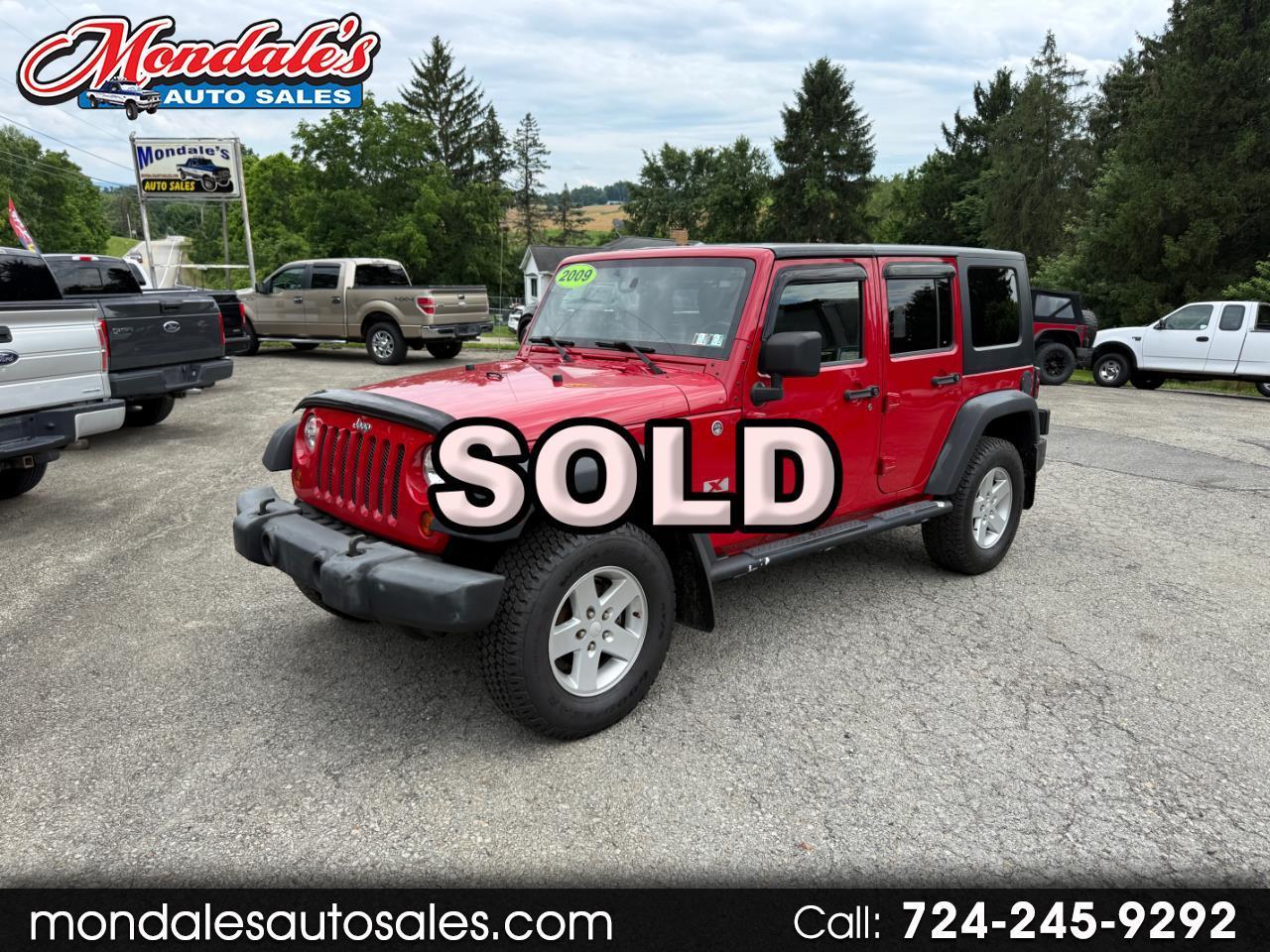 2009 Jeep Wrangler Unlimited X 4WD