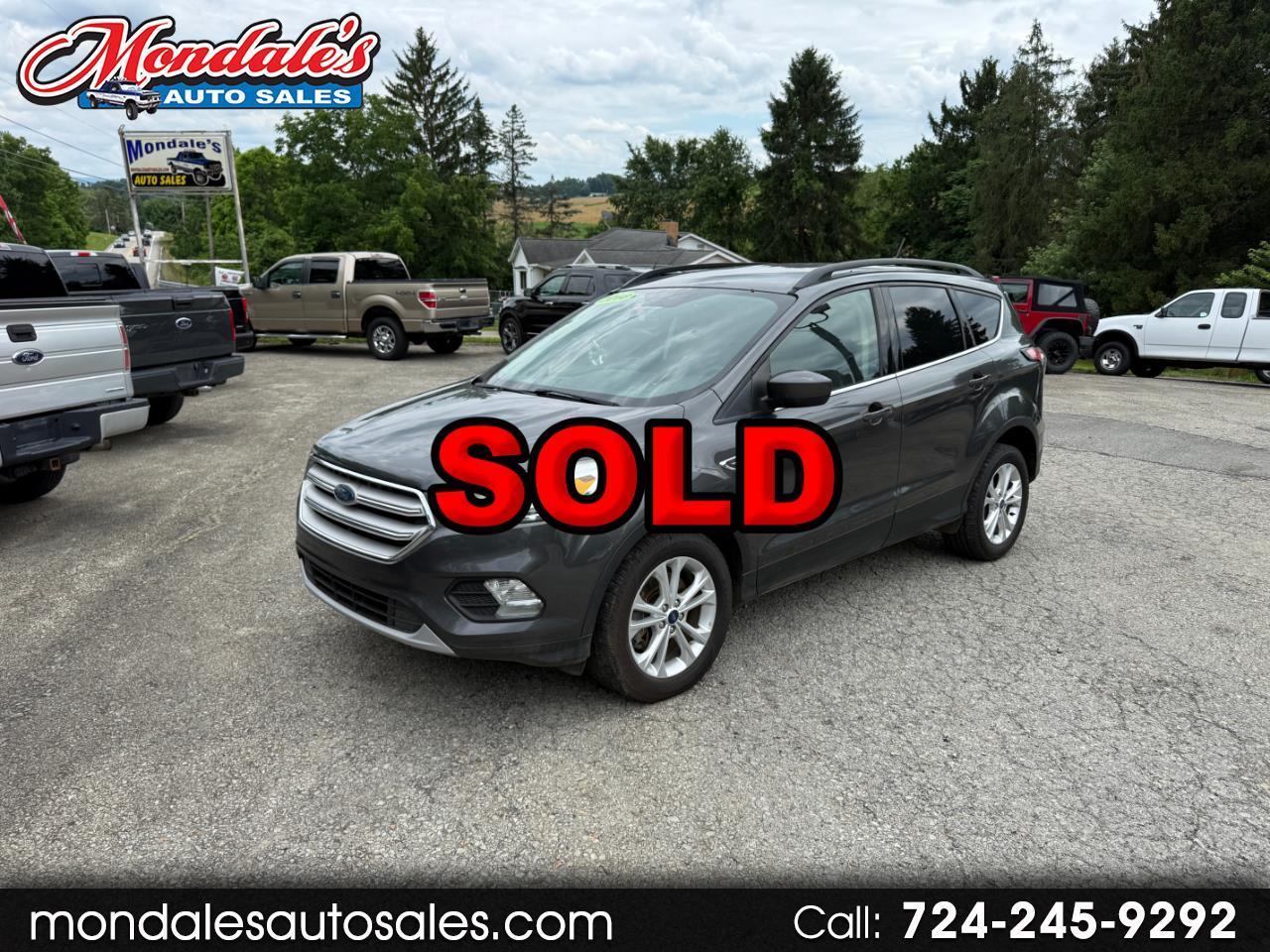 2018 Ford Escape SE 4WD