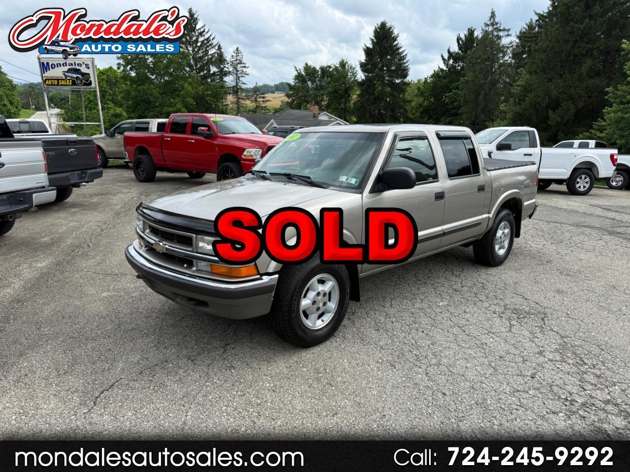 2002 Chevrolet S10 Pickup LS Crew Cab 4WD