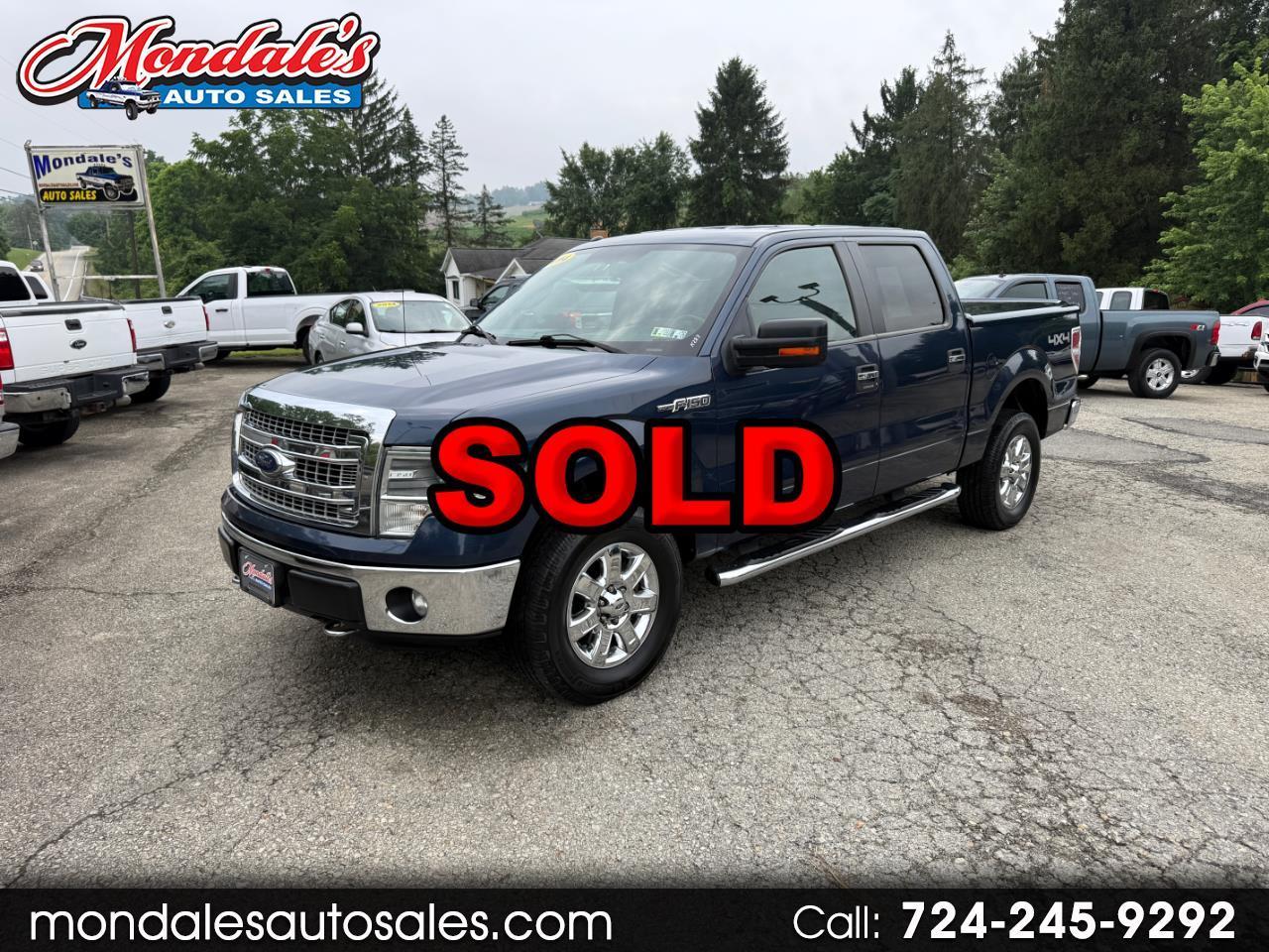 2014 Ford F-150 XLT SuperCrew 5.5-ft. Bed 4WD