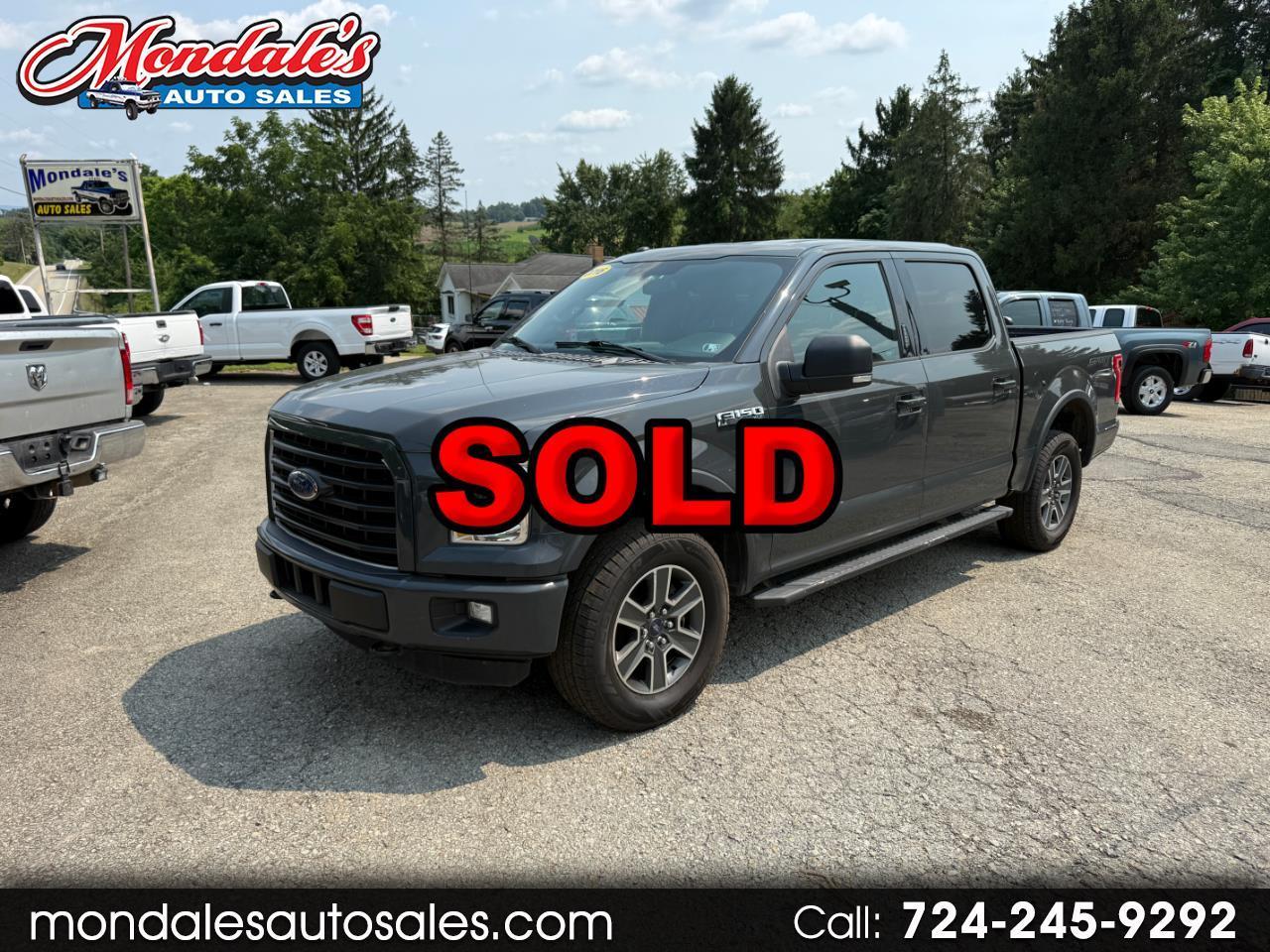 2016 Ford F-150 XLT SuperCrew 5.5-ft. Bed 4WD
