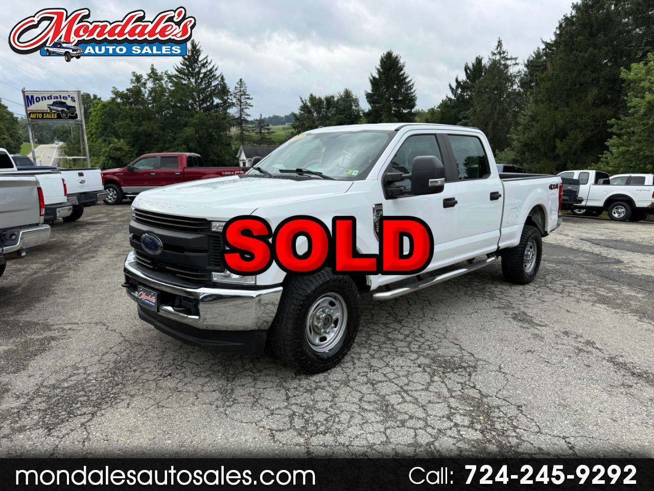 2017 Ford F-250 SD XL Crew Cab 4WD