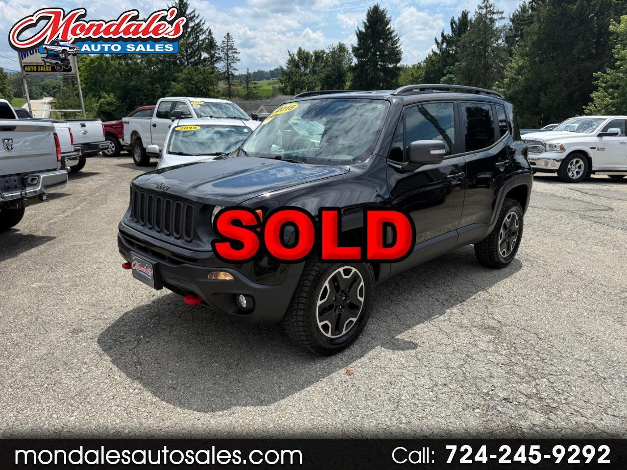 2016 Jeep Renegade Trailhawk