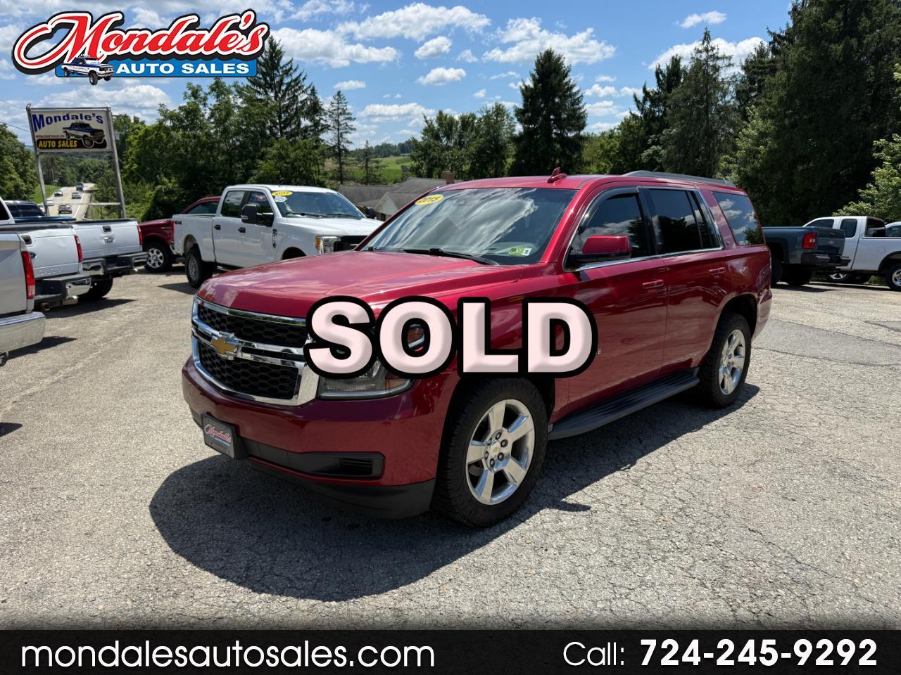 2015 Chevrolet Tahoe LT 4WD