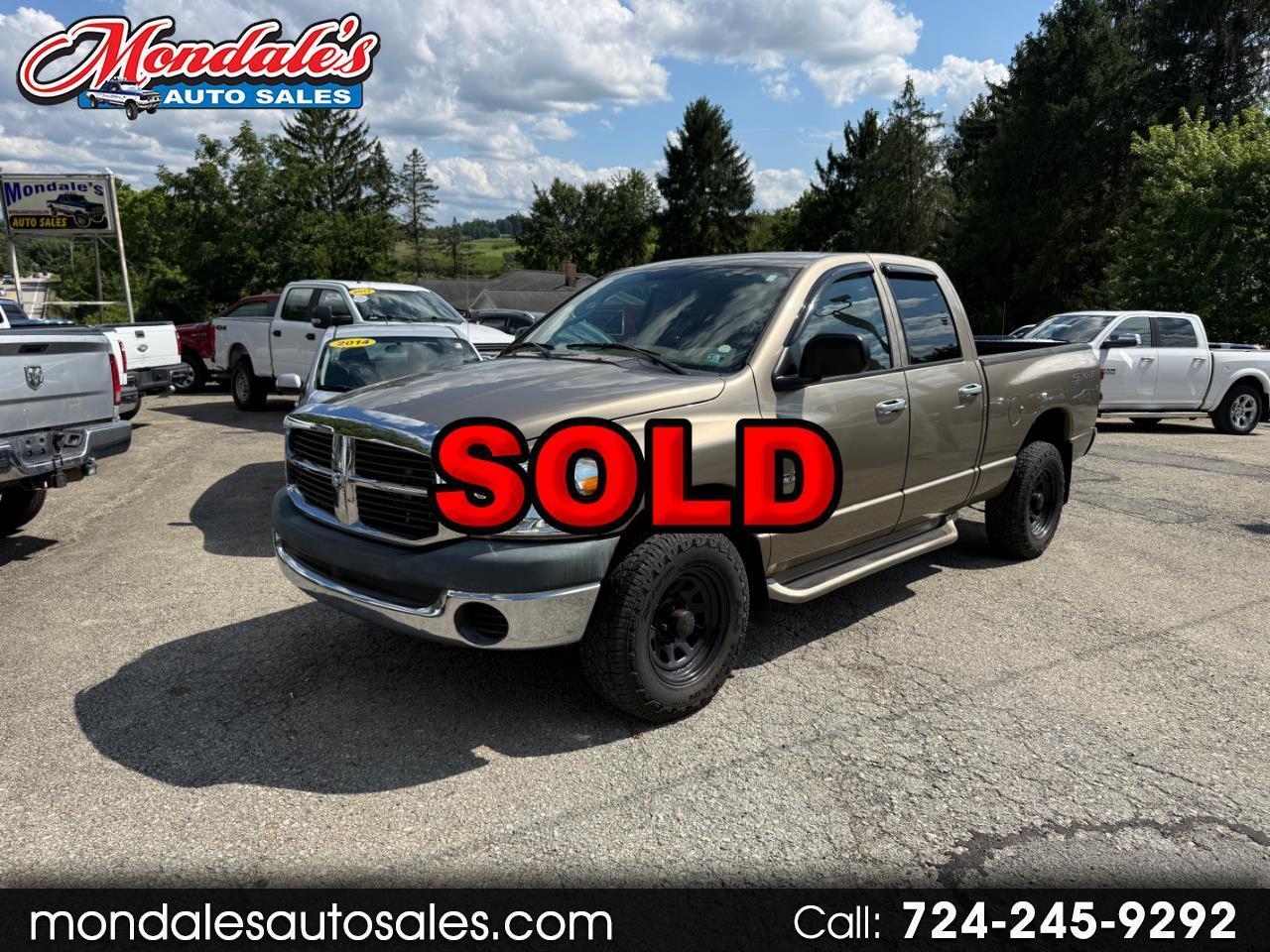 2008 Dodge Ram 1500 ST Quad Cab 4WD
