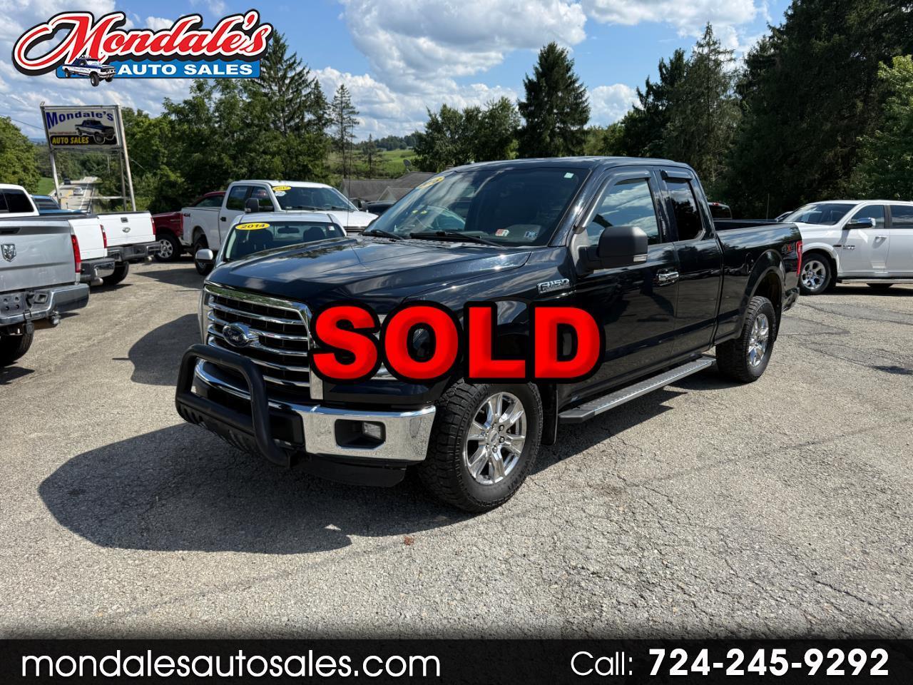 2016 Ford F-150 XLT SuperCab 4WD