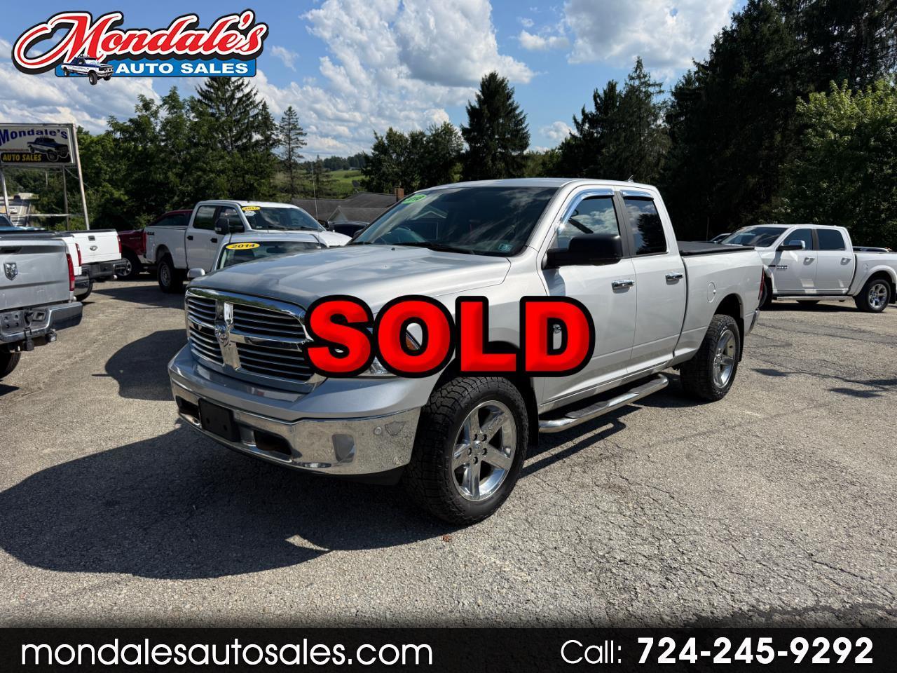 2018 RAM 1500 SLT Quad Cab 4WD