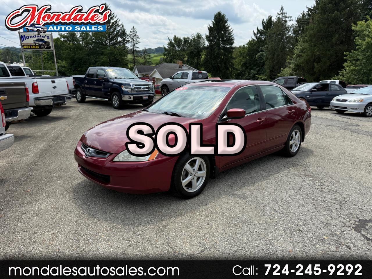 2005 Honda Accord EX Sedan AT
