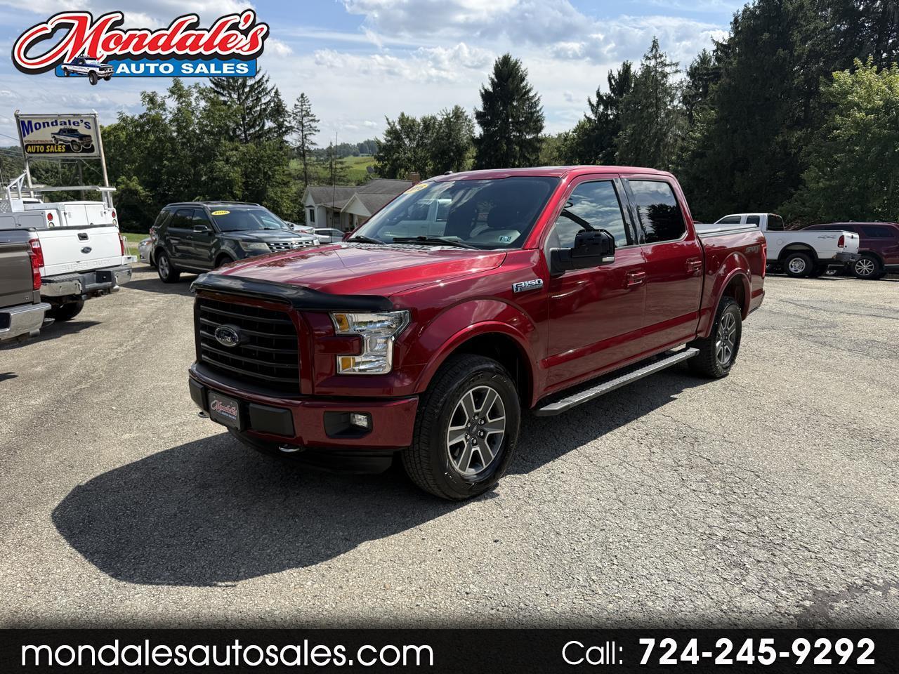 2016 Ford F-150 XLT SuperCrew Short Bed 4WD