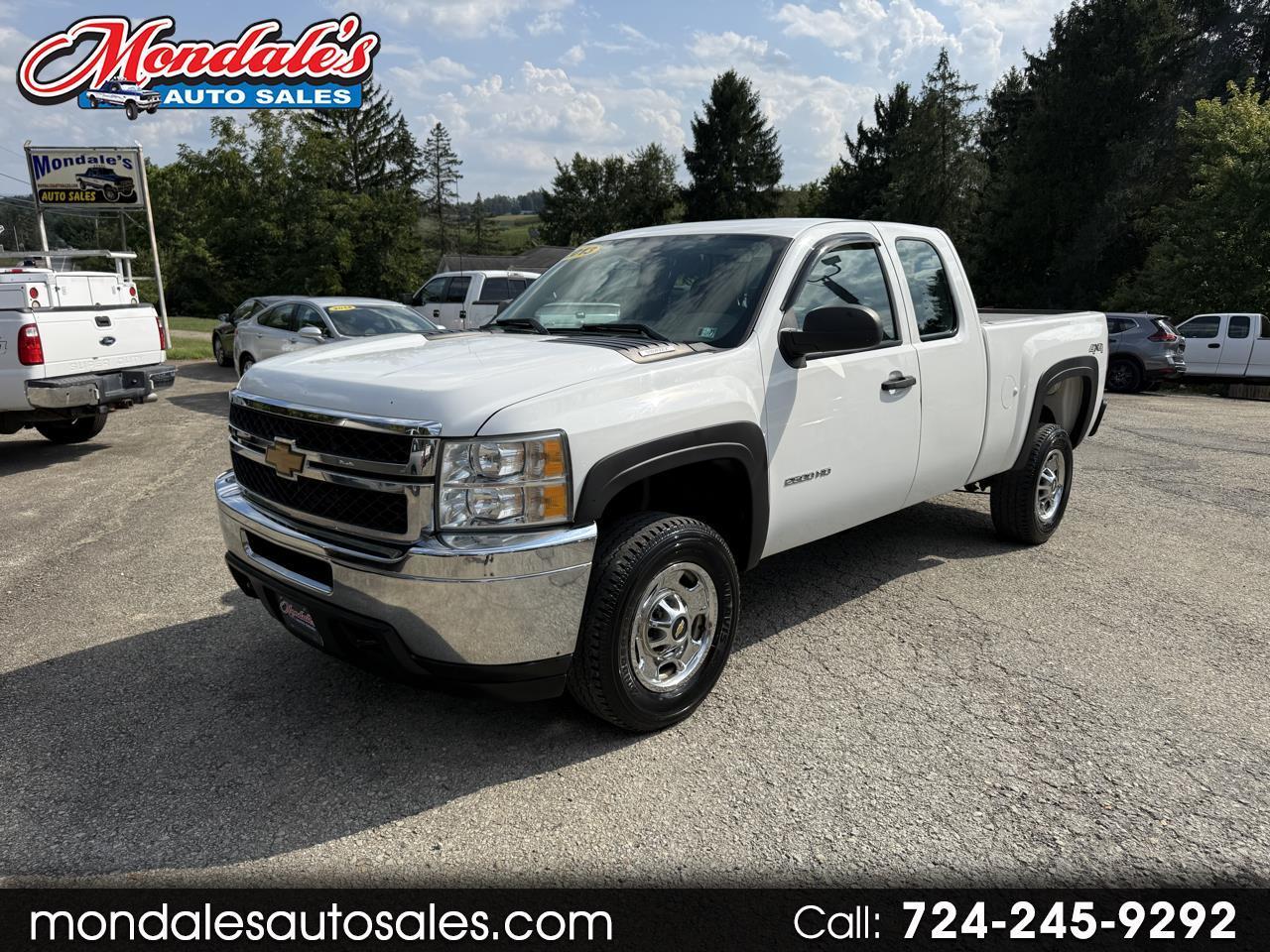 2013 Chevrolet Silverado 2500HD Work Truck Ext. Cab 4WD