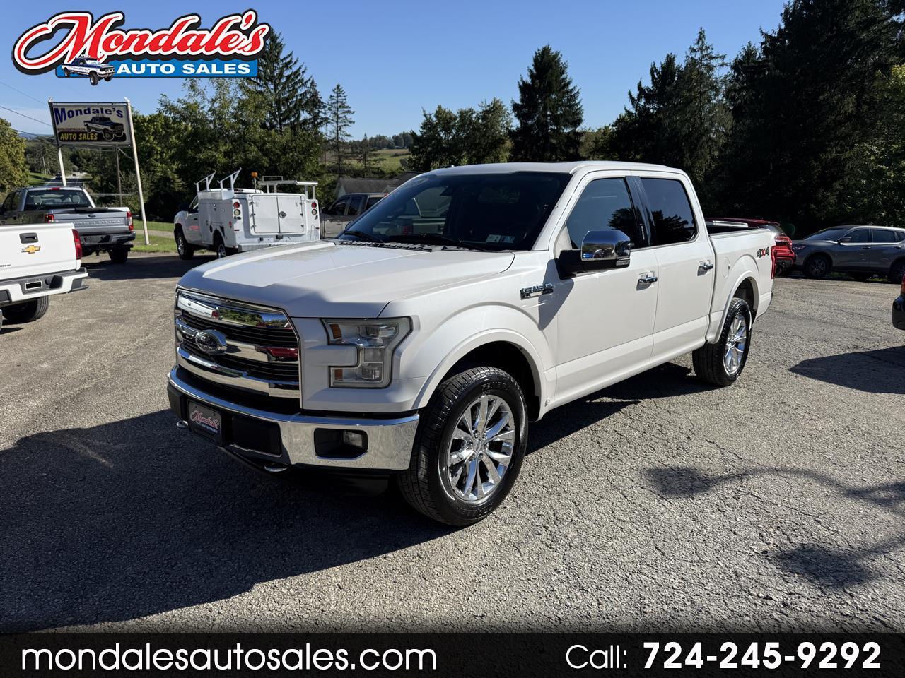 Ford F-150 Lariat SuperCrew 5.5-ft. Bed 4WD 2015